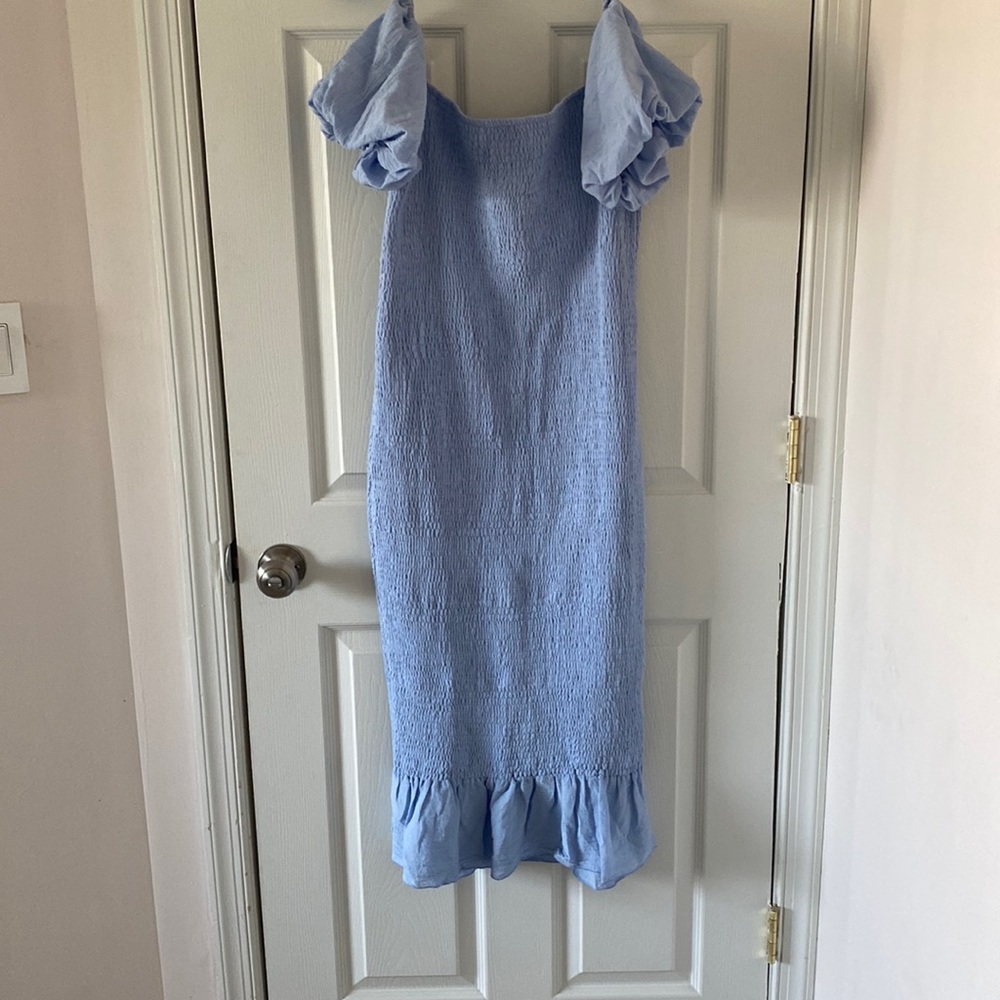 Alana Smocked MIDI Dress